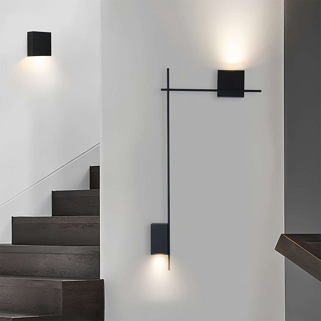 Decor Wall Lights Modern Minimalist Rectangular Wall Lamp Set