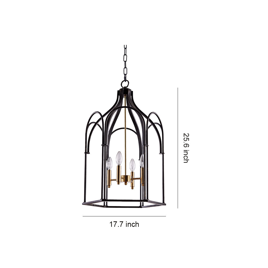 Lantern Chandeliers American Industrial Vintage Retro Ceiling Light