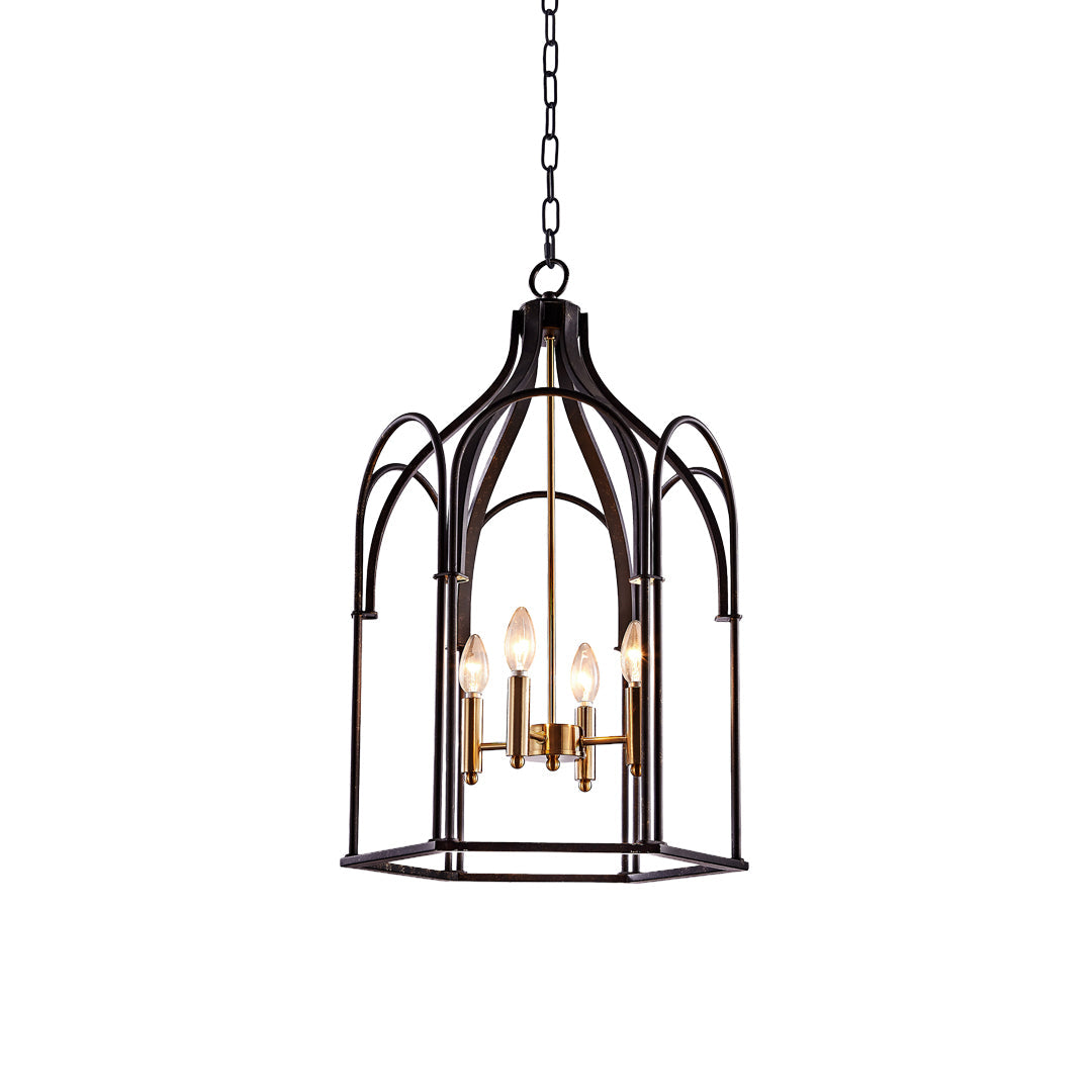 Lantern Chandeliers American Industrial Vintage Retro Ceiling Light