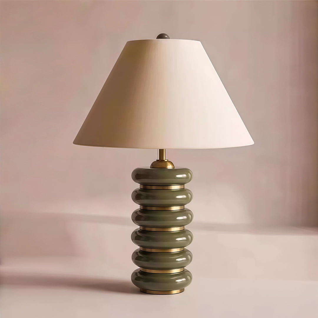 Cloth Table Lamp American Retro Creative Decorative Lamp