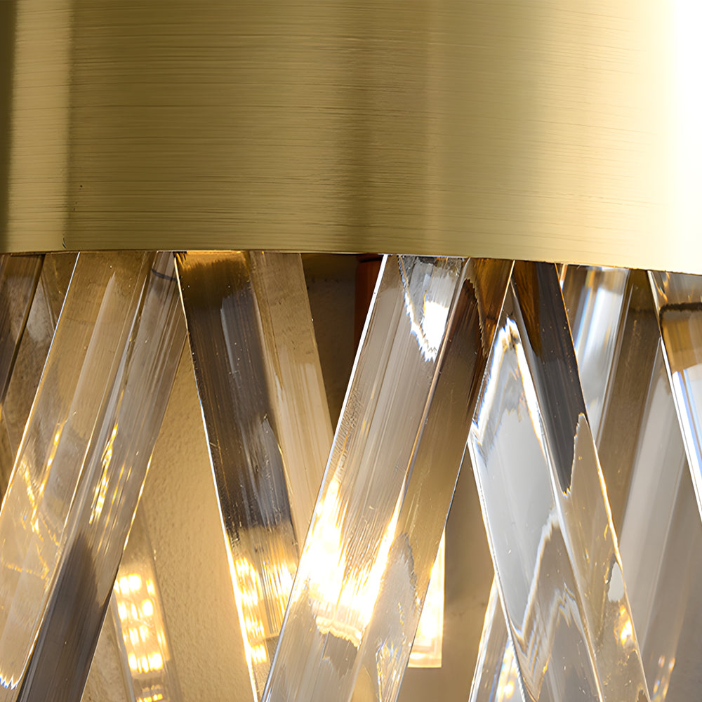 Contemporary Crystal Wall Sconces Nordic Style Creative Luxury Light