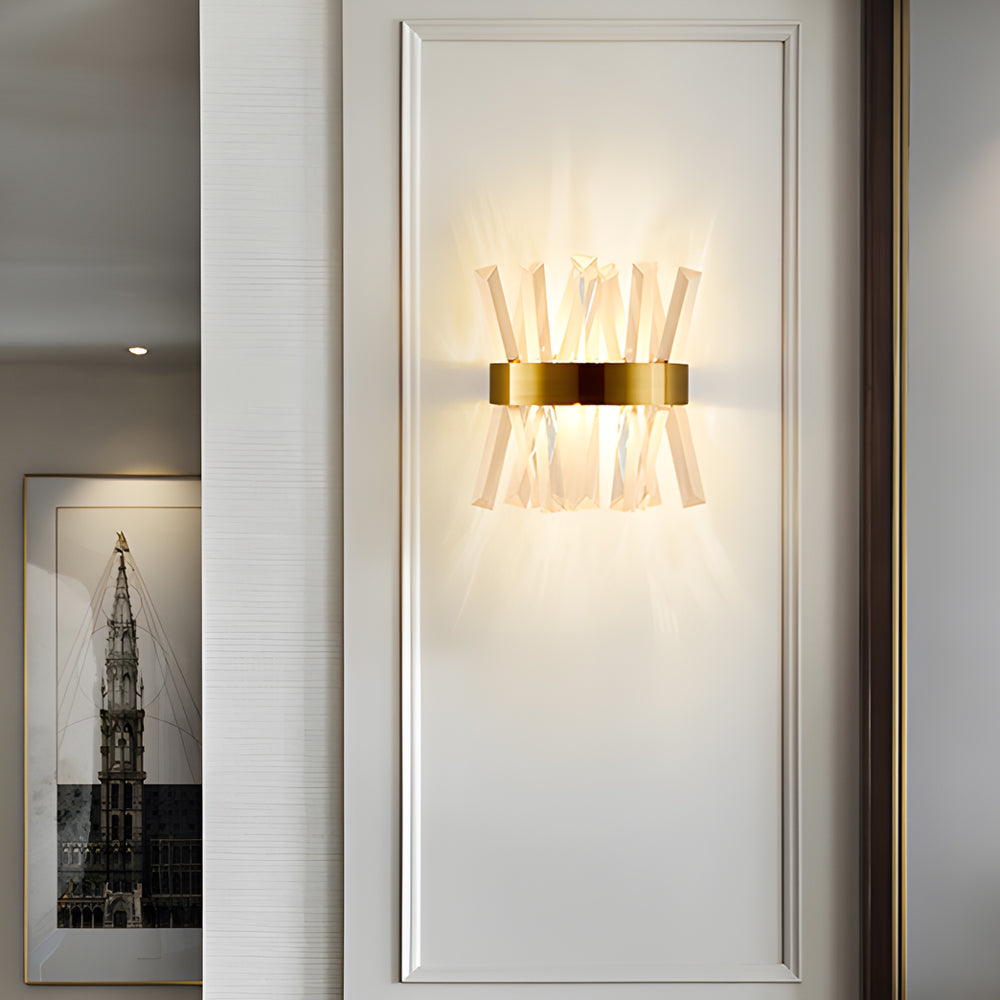 Contemporary Crystal Wall Sconces Nordic Style Creative Luxury Light