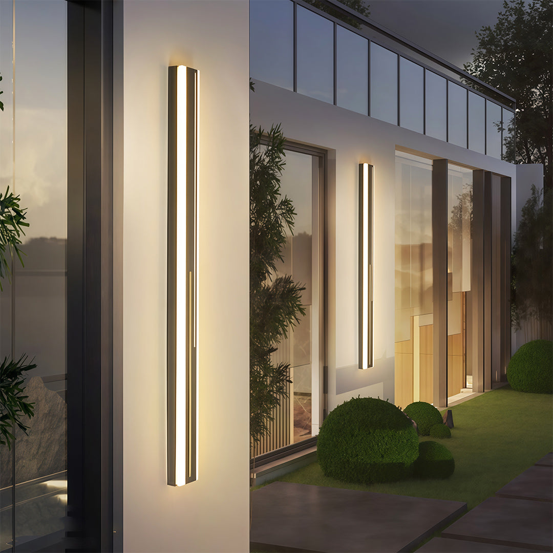 Outdoor Wall Mount Lightin Modern Waterproof Linear Light