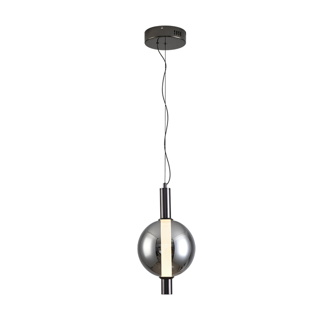 Minimalist Modern Silver Pendant Light LED