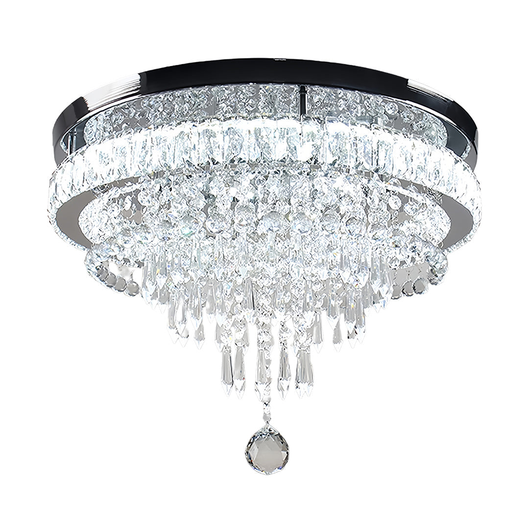 Gold Flush Mount Lights Modern Luxury Round Flush Mount Light