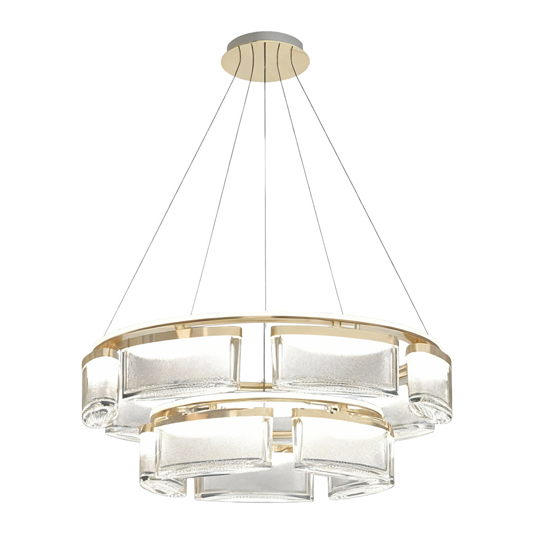 Chandelier Crystal Lights Luxury Modern Aluminum Ceiling Lights