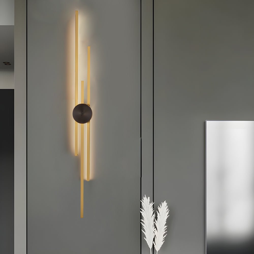 Modern Linear Wall Sconce Minimalist LED Integrated Light