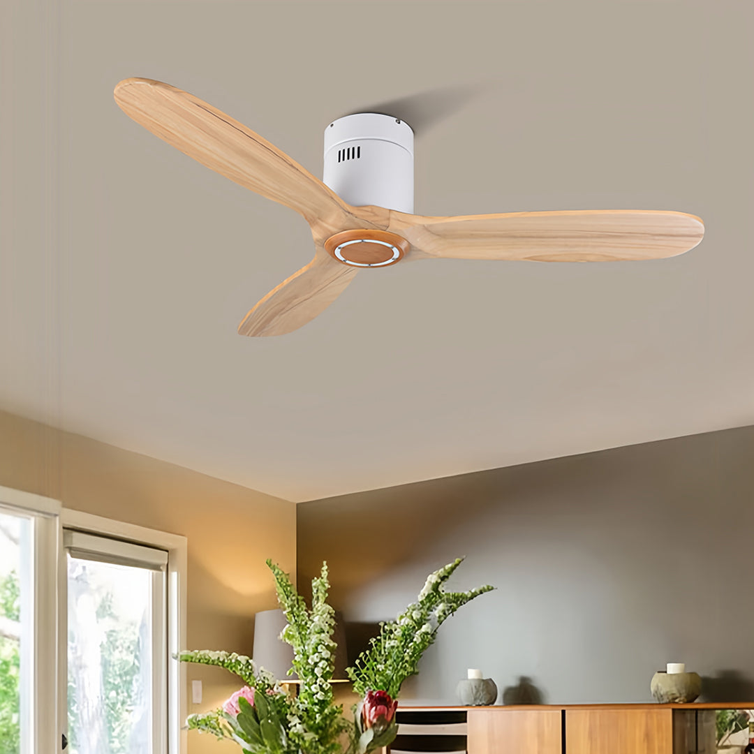 3 Blade Ceiling Fan With Light Quiet Dc Motor Ceiling Fan with Remote