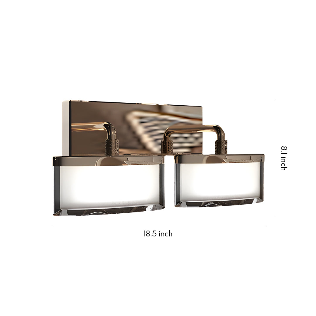 Metal Wall Art with LED Lights Modern Creative Reading Lamp