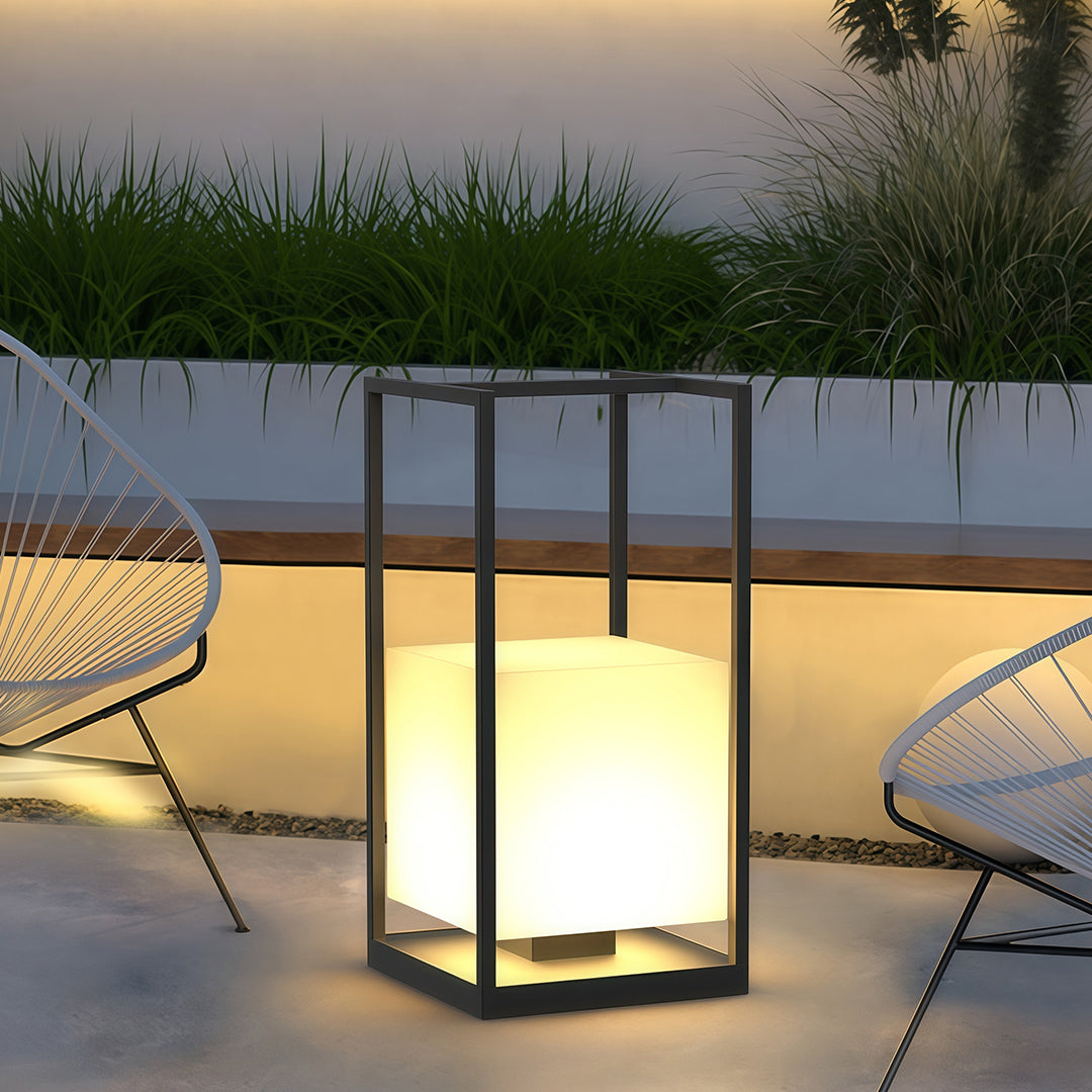 Contemporary Outdoor Lanterns Waterproof Ambience Landscape Light