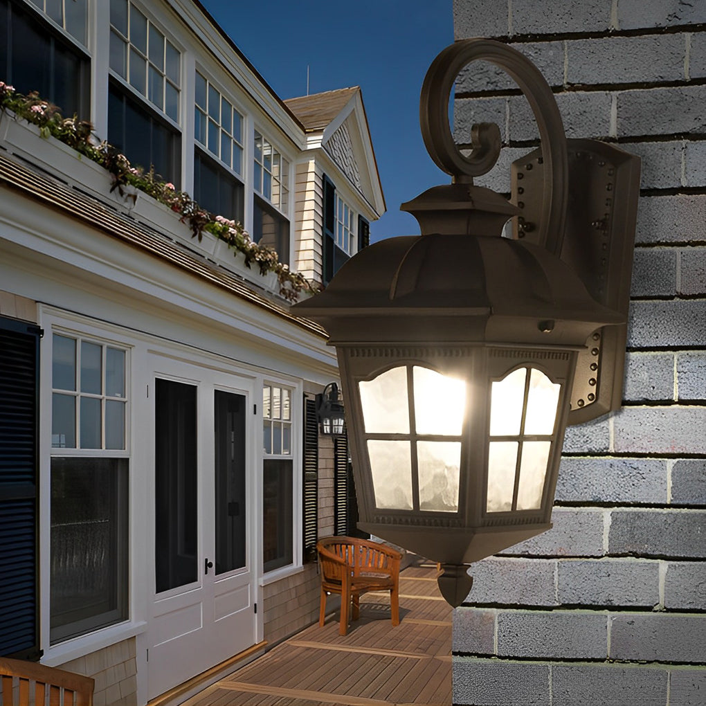Contemporary Outdoor Wall Light Waterproof Elegant LED Lamp
