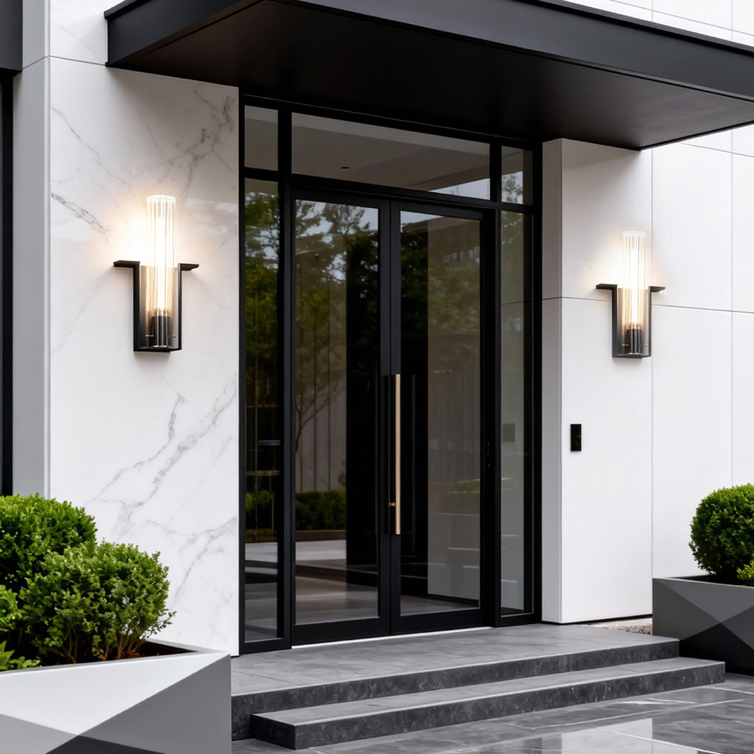Light Outdoor Wall Waterproof Decorative Metal Lamp