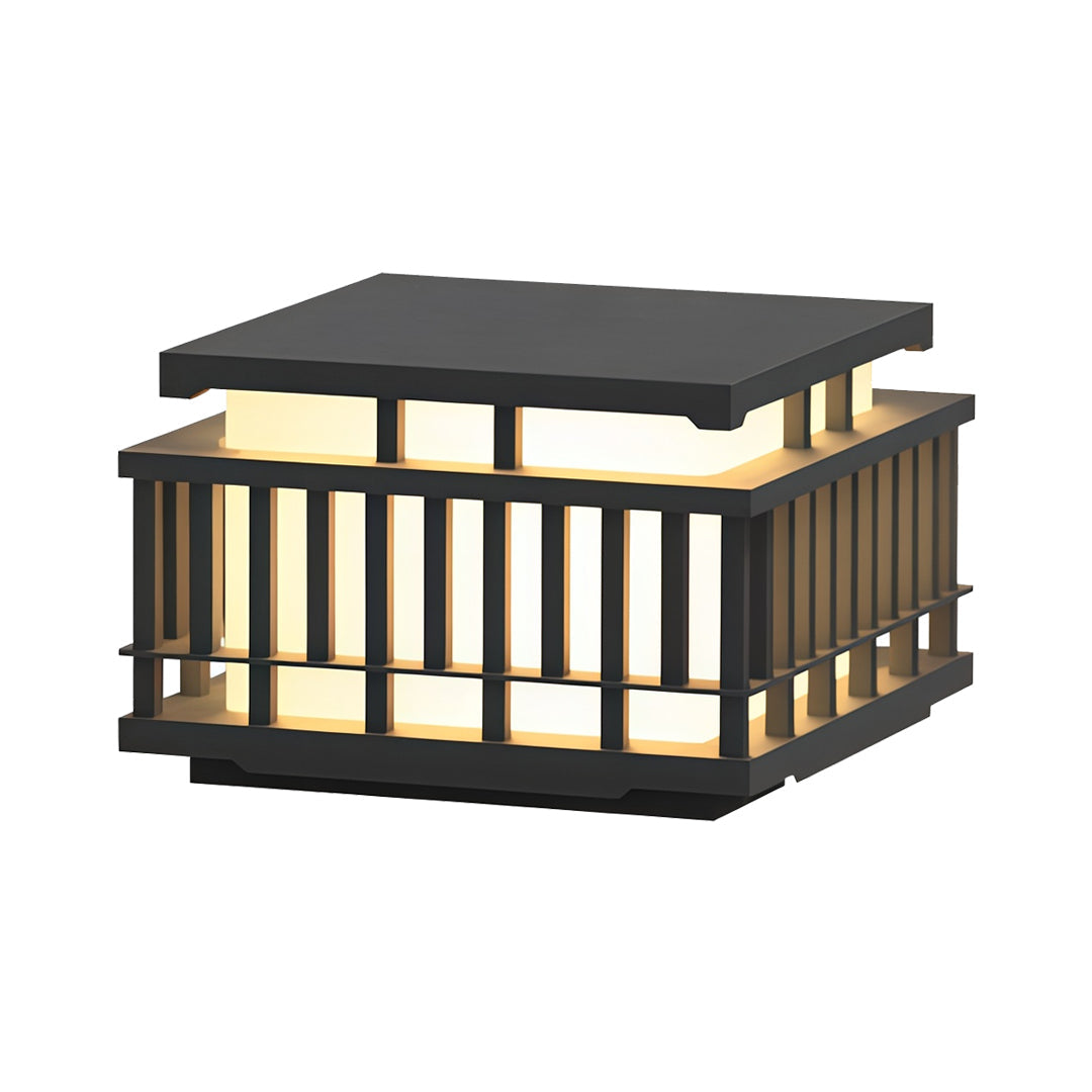 Pillar Lights for Garden Courtyard Stainless Steel Light