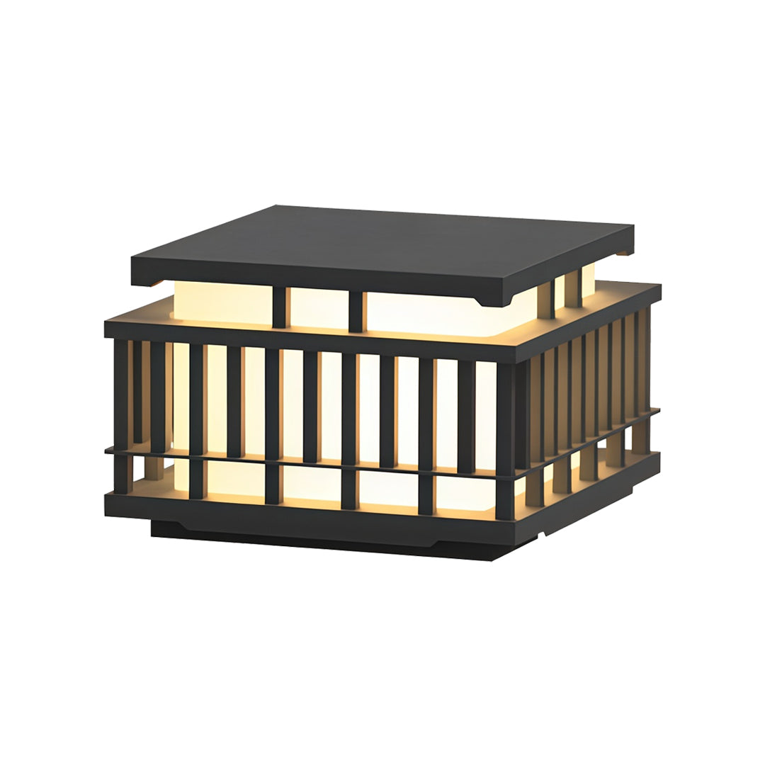 Pillar Lights for Garden Courtyard Stainless Steel Light