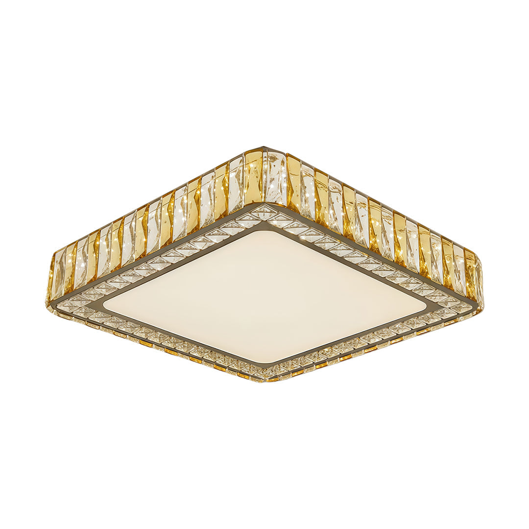 LED Flush Mounted Ceiling Lights Luxury Crystal Lamp