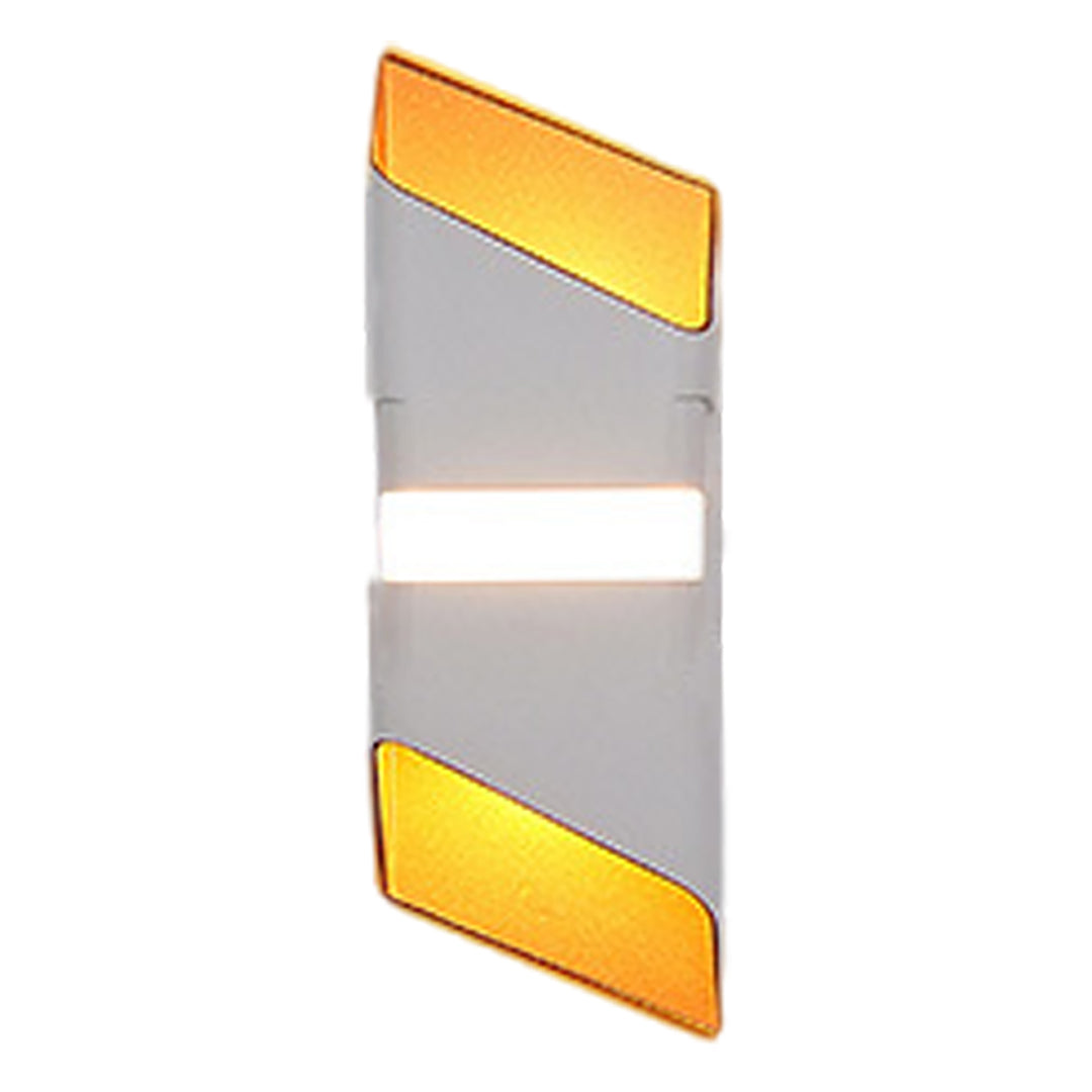 Square Tube LED Up And Down Outdoor Wall Lights