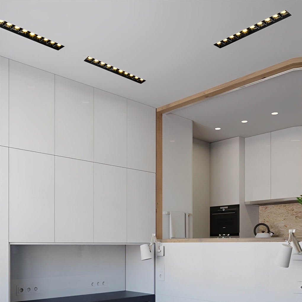 [Open-Box]Linear Trimless Recessed Spotlight Magnetic COB Profile Unvisible LED Downlight