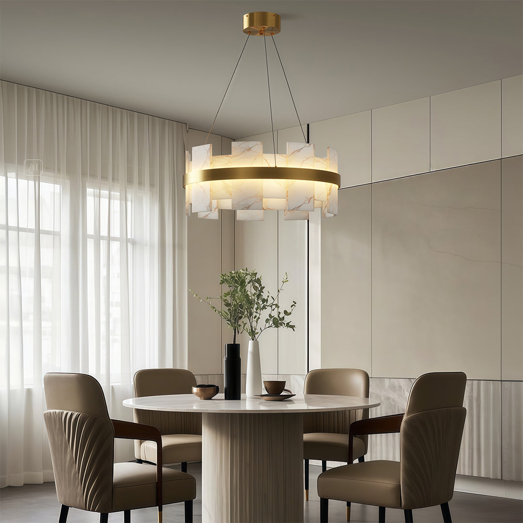 Copper Modern Chandelier Luxury Creative Ceiling Light