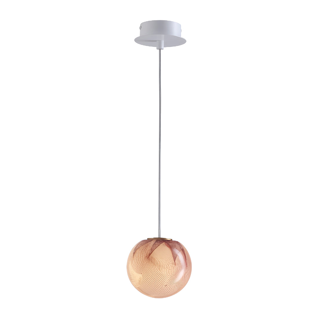 Glass Globe Pendant Lights Modern Minimalist Single Head Light