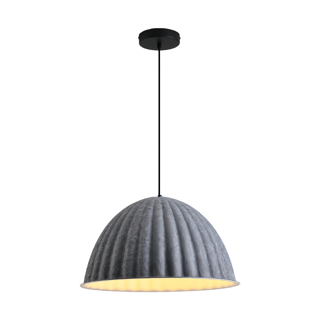 Gray Pendant Light Creative Pumpkin-Shaped Felt ceiling lights