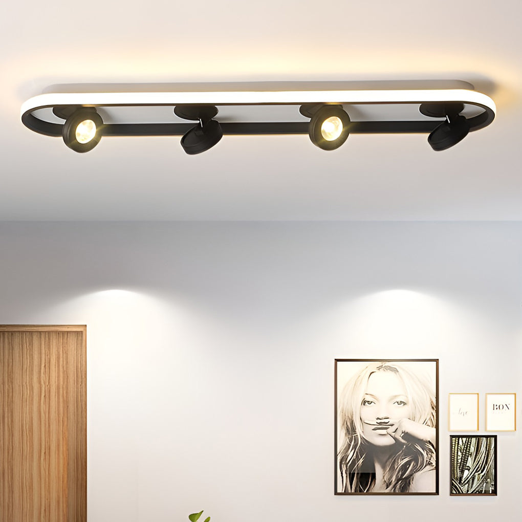 Corridor Ceiling Light Elliptical LED Adjustable Angle Light