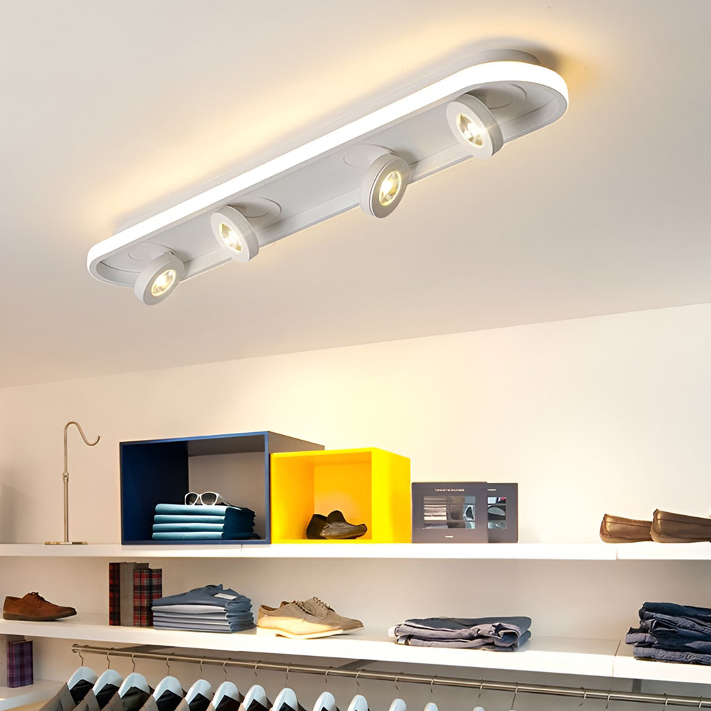 Corridor Ceiling Light Elliptical LED Adjustable Angle Light