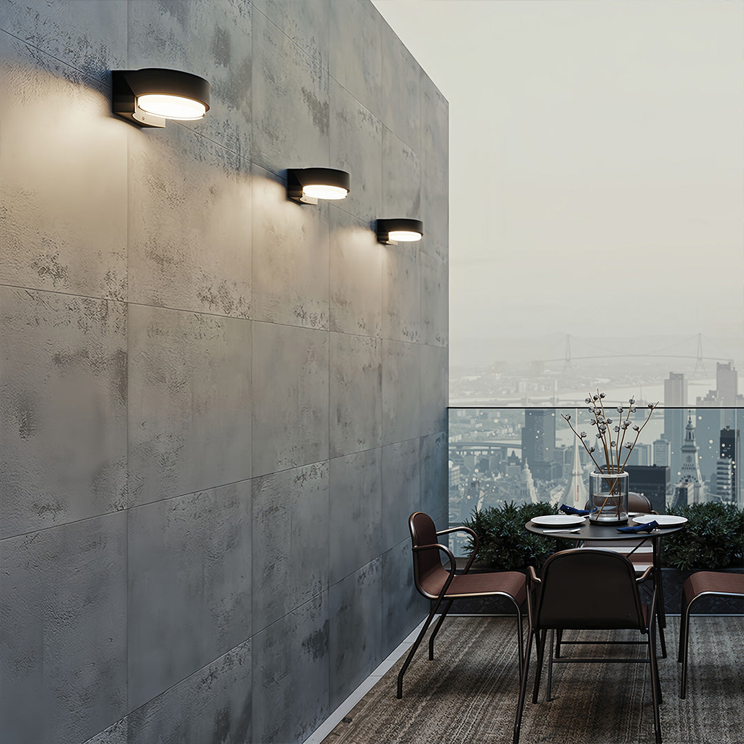 Lights for Outdoor Wall Waterproof Black Metal Light