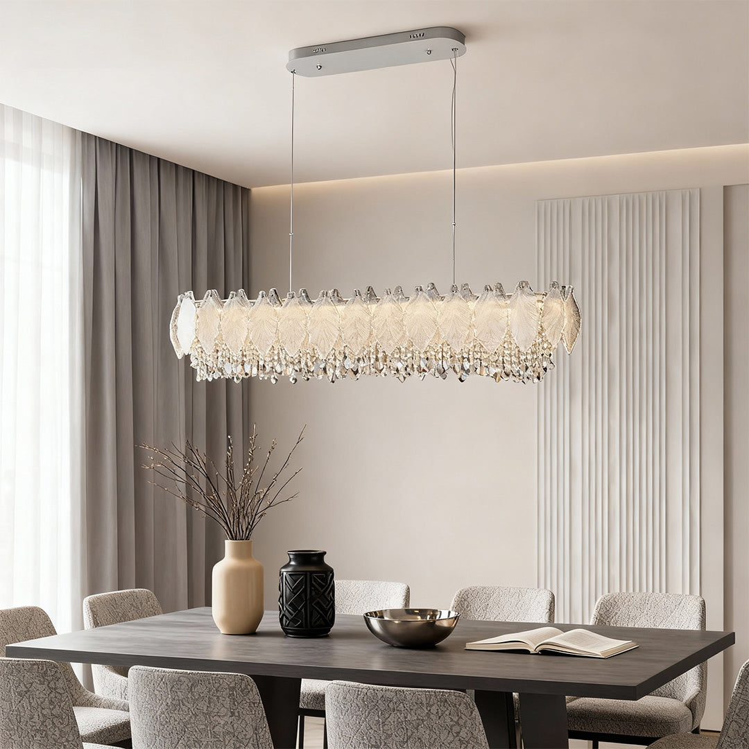 Country French Chandelier Gold Crystal Ceiling Light