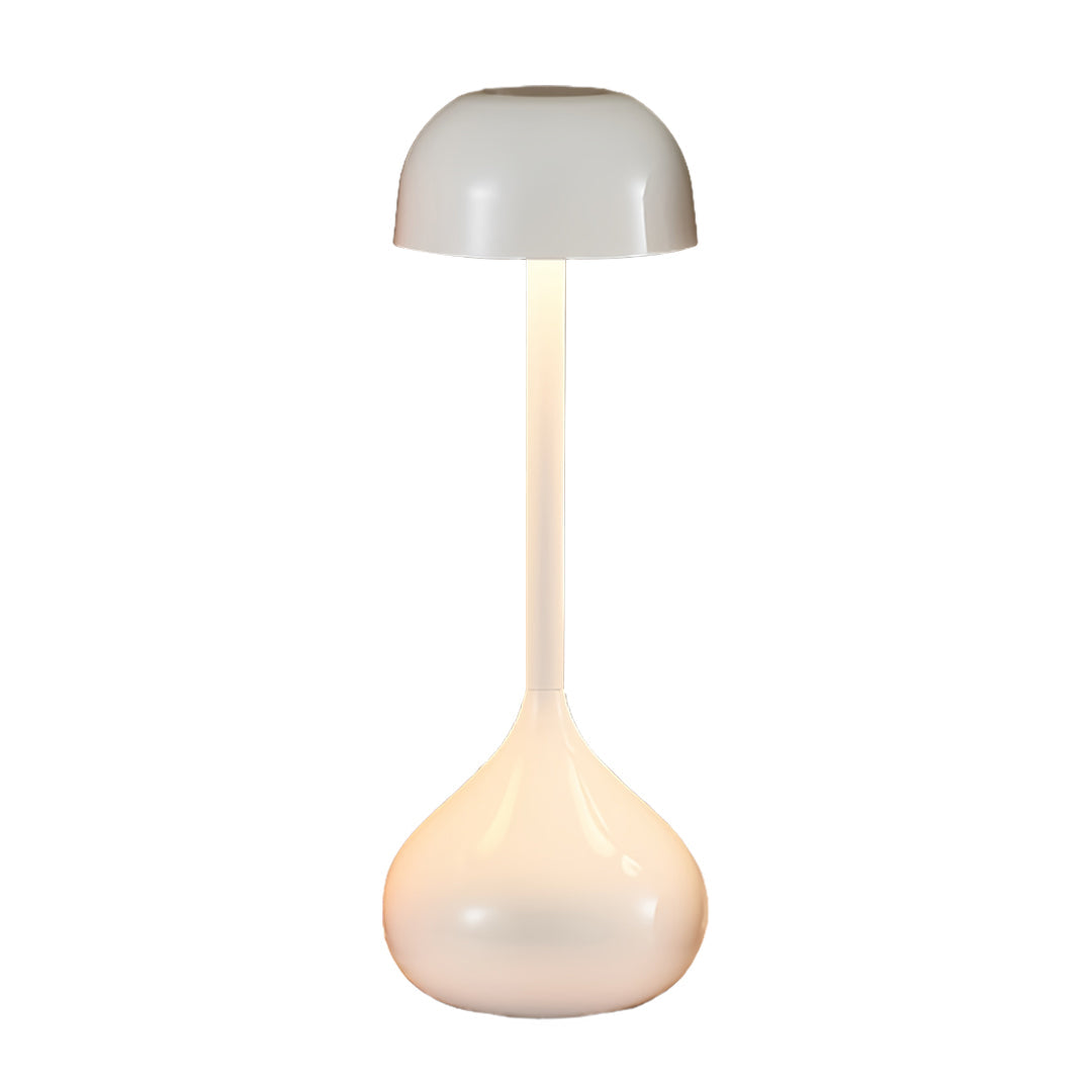 Rustic Metal Table Lamps Minimalist Gourd Shaped Rechargeable Lamp