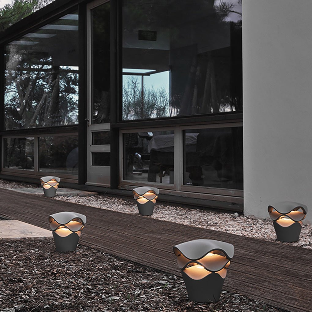 Multi-Functional Layered Design Outdoor Lights Waterproof LED Landscape Lighting