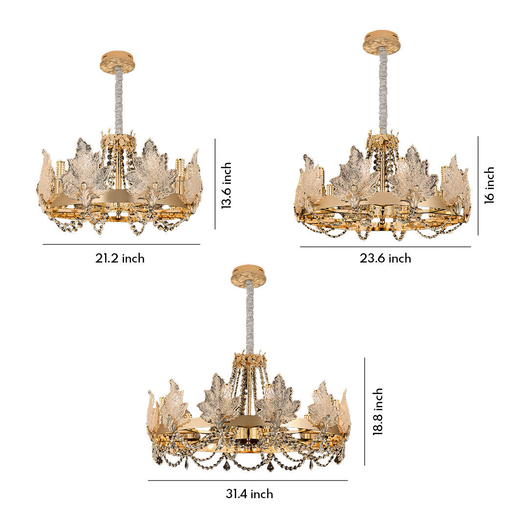 French Chandelier Luxury Crystal Ceiling Light