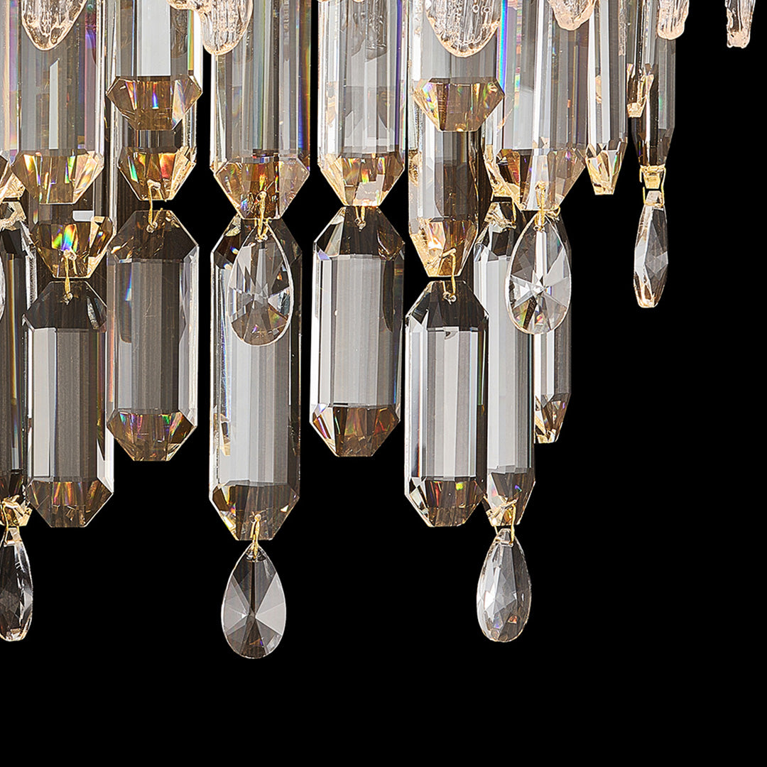 Crystal Wall Sconce Lighting LED Luxury Metal Lamp