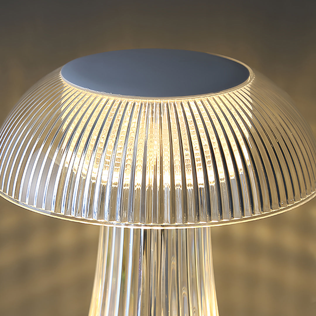 Clear Table Lamps Transparent Portable Acrylic Decorative Lamps