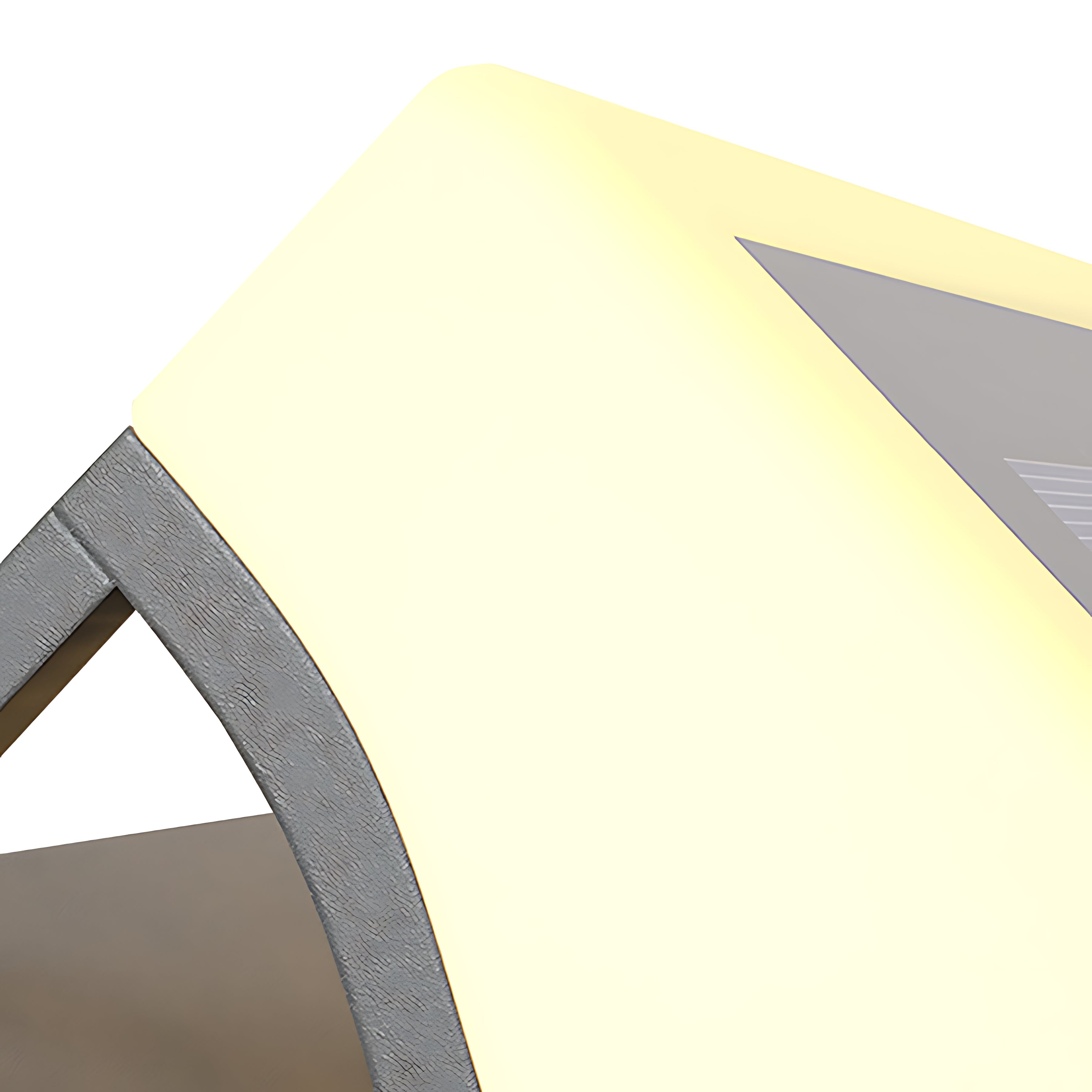 Contemporary Outdoor Pillar Lights Waterproof Solar-Powered