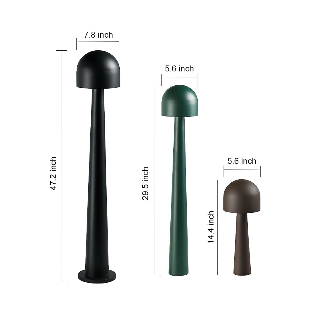 Landscape Garden Lights Modern Mushroom Outdoor Waterproof Landscape Light