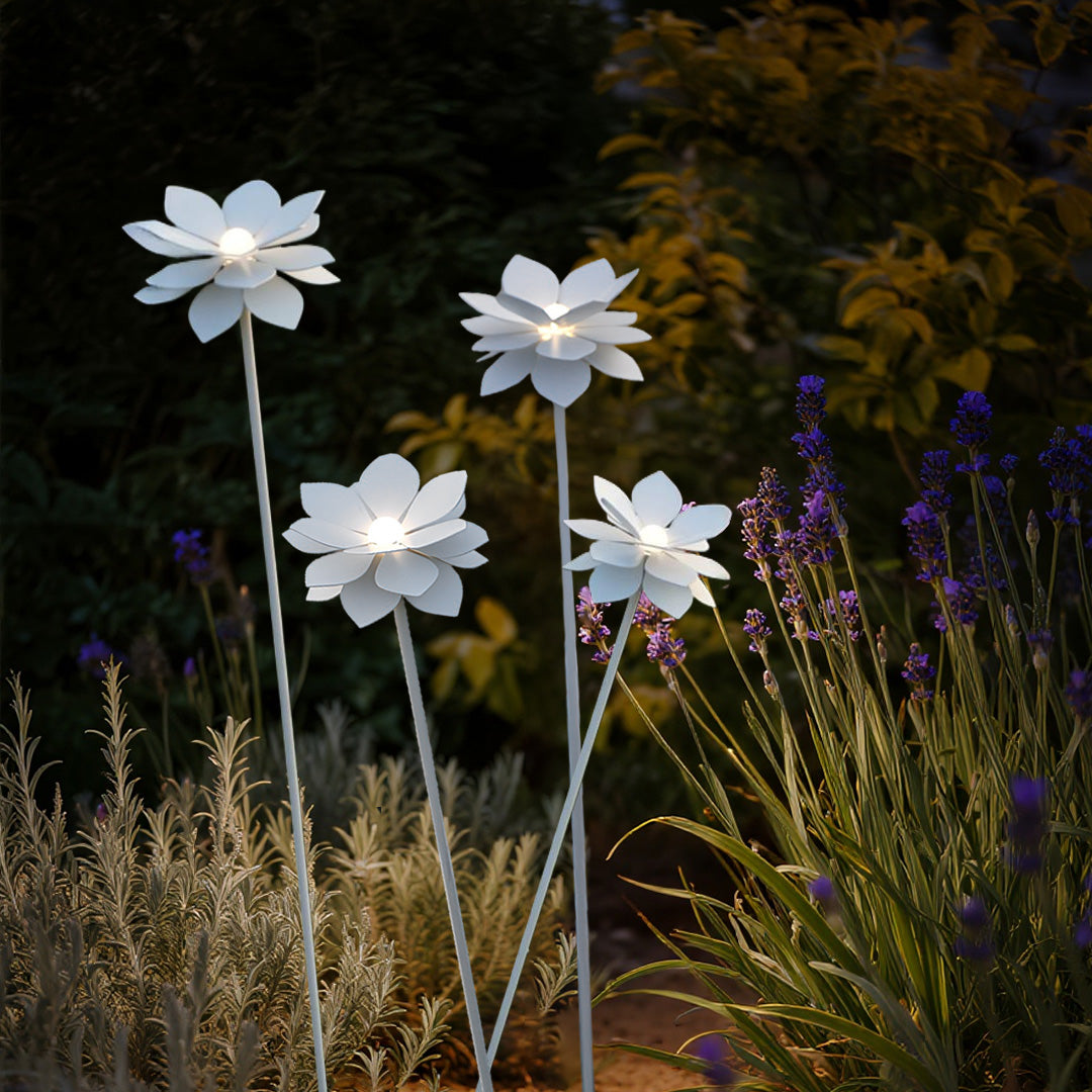 Landscape Garden Light Outdoor White Waterproof LED Flower Lamps