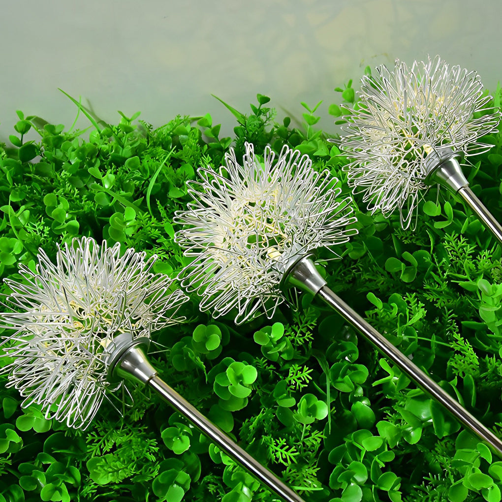 Dandelion Landscape Lights Modern Solar Garden Path Light