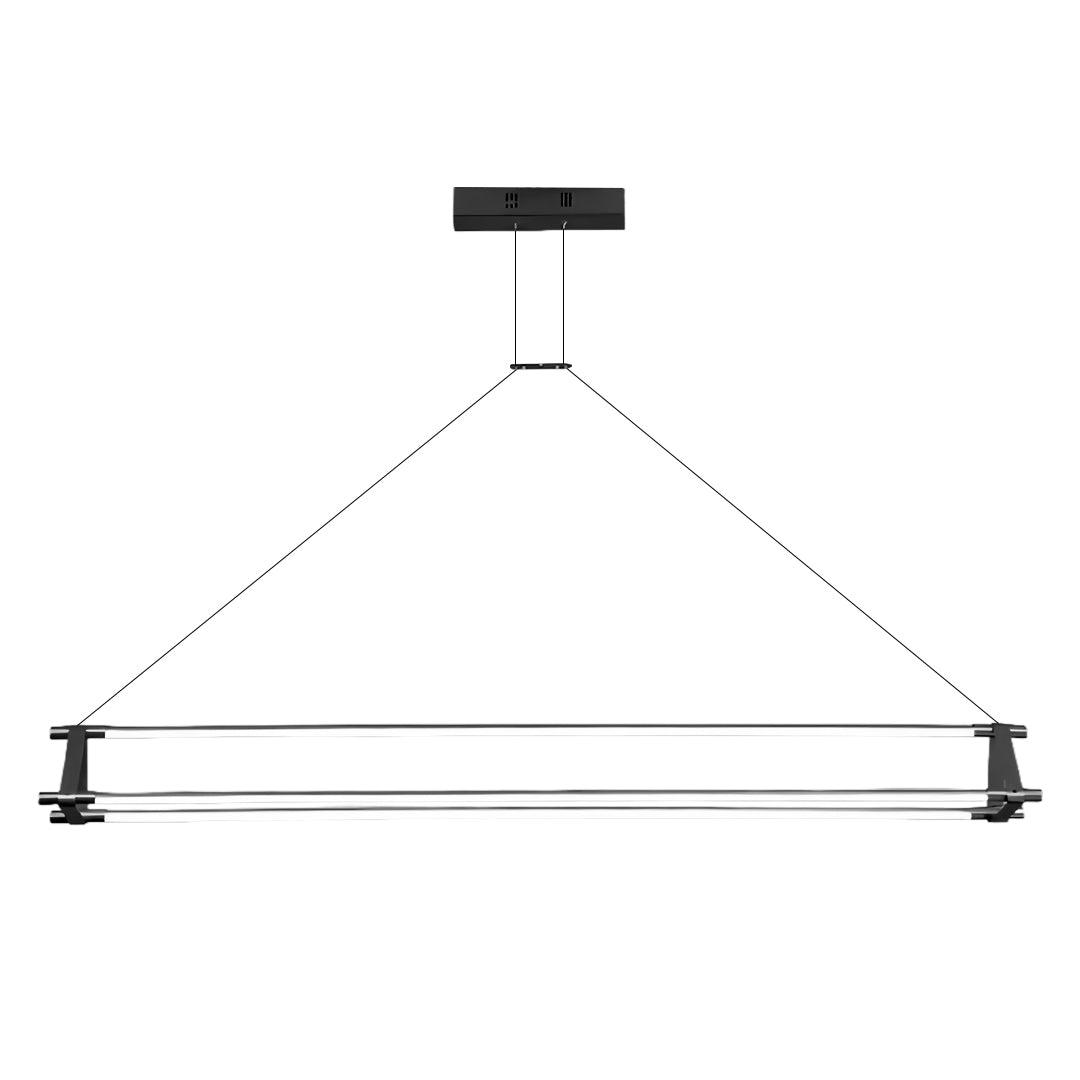 Linear Pendant Lights Dimmable Slim Strip Kitchen Island Light