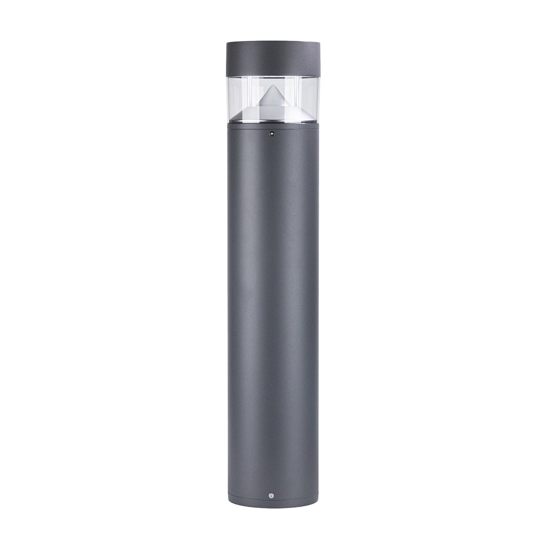 LED Outdoor Bollard Pathway Lights Black Garden Pole Light