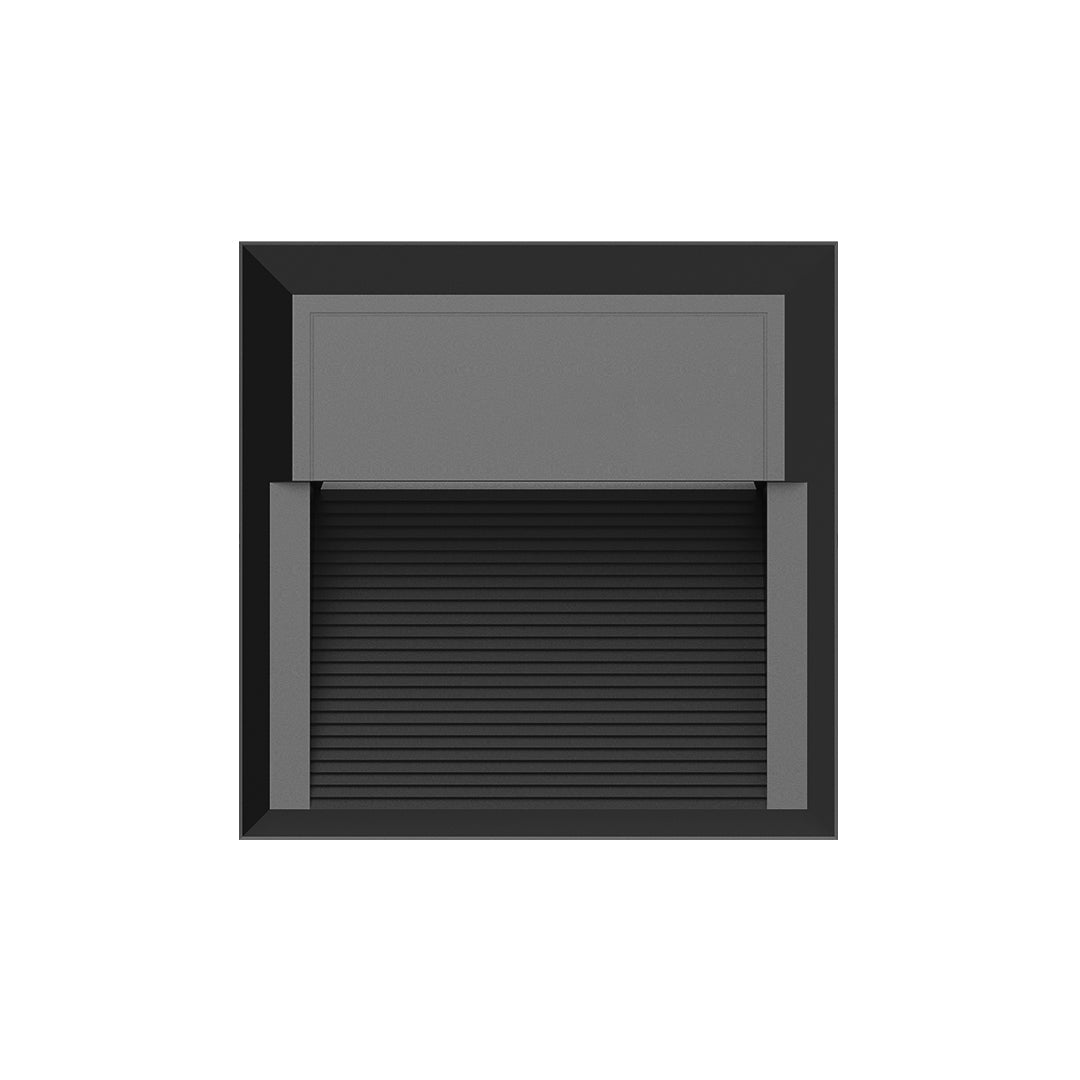 Geometric LED Outdoor Step Lights Minimalist Style