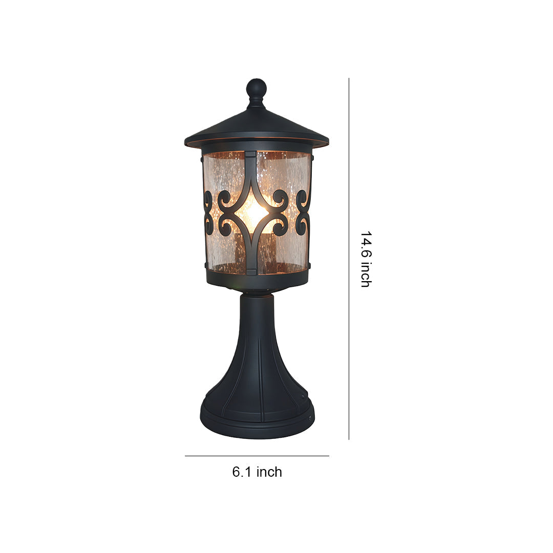 Porch Pillar Lights Waterproof European Style Aluminum Outdoor Light