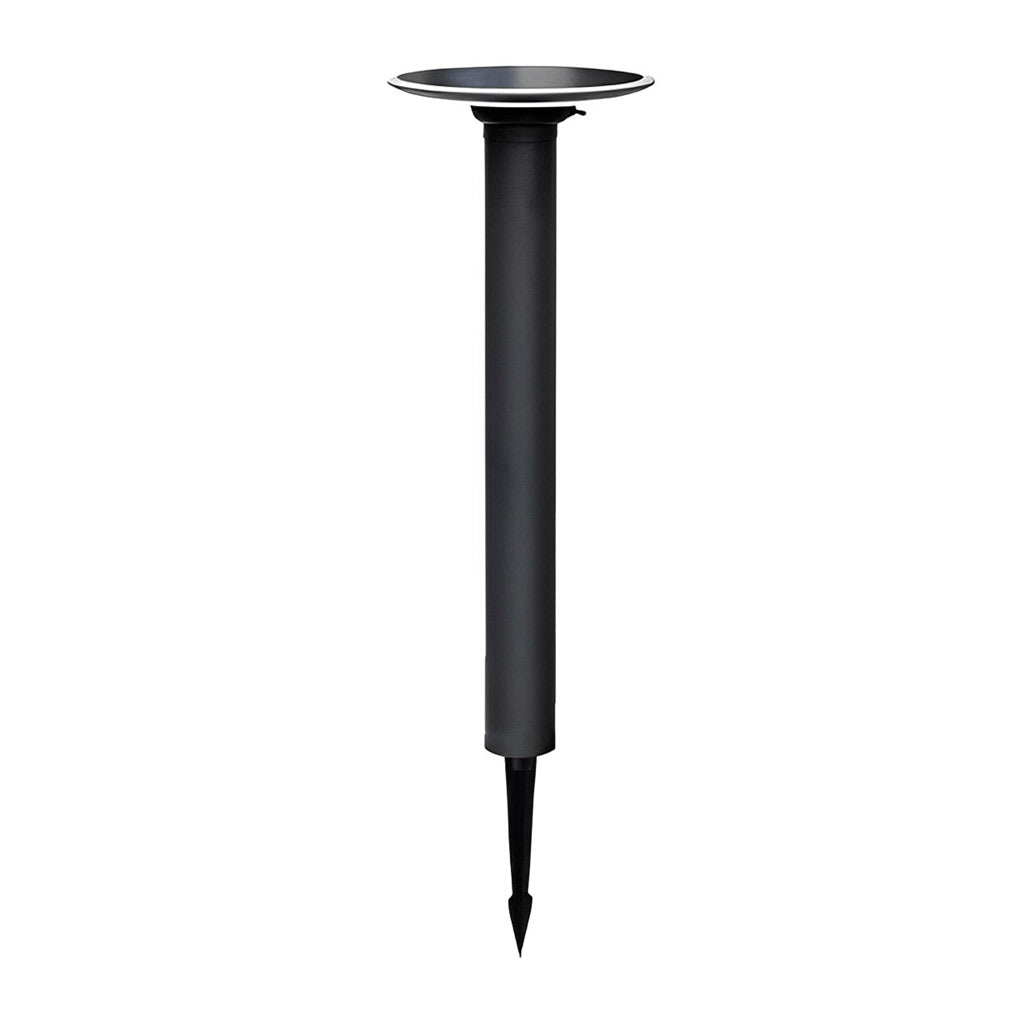 Decorative Solar Path Lights Modern Black Garden Light