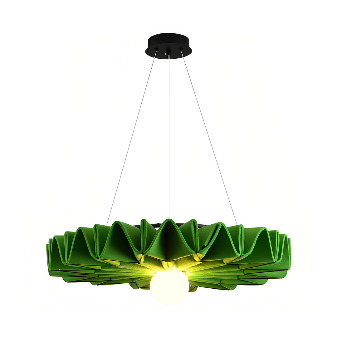 Cloth Chandelier Large Diameter Noise Reduction Felt Ceiling Lights