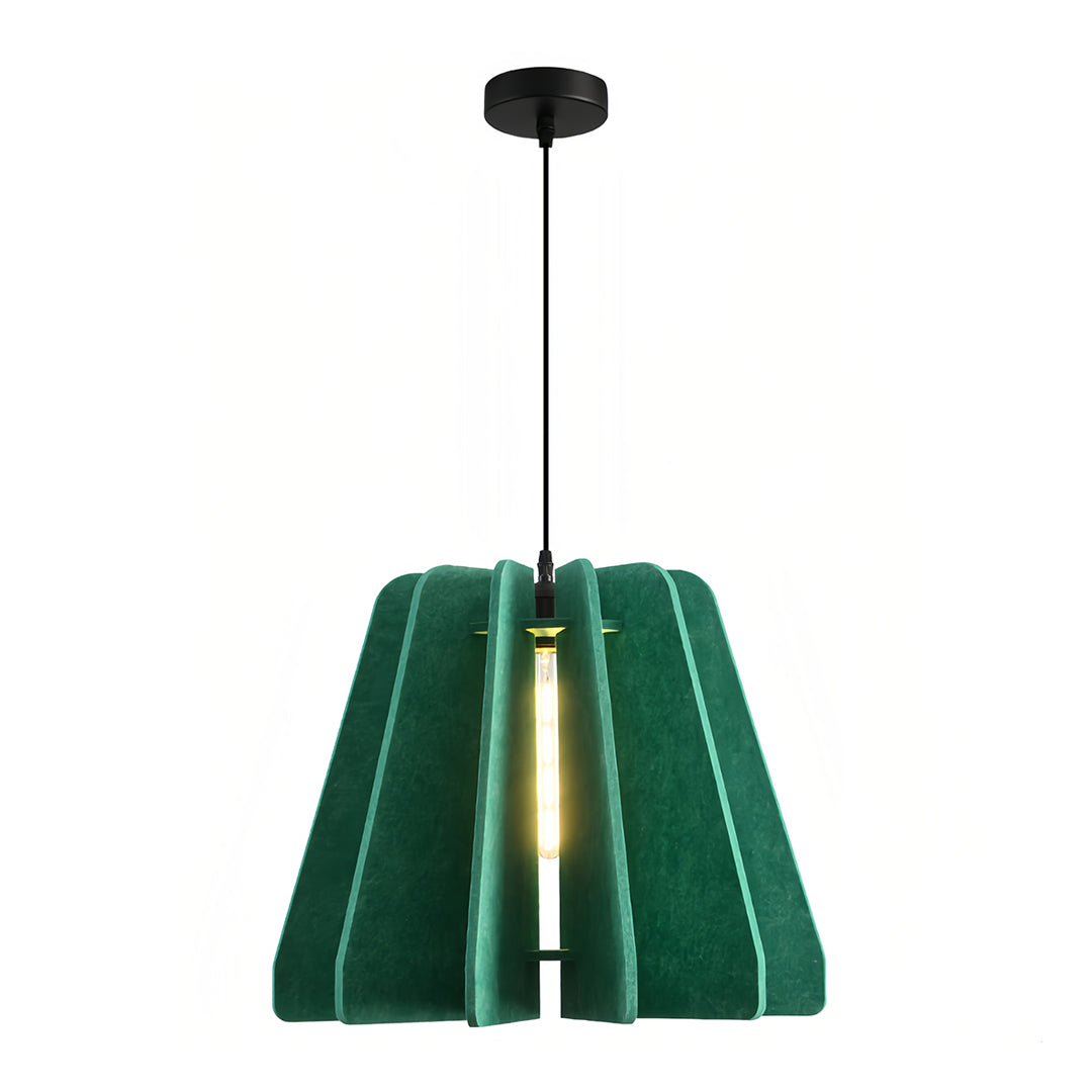 1 Light Single Pendant with Environmental Felt Cloth Ceiling Lights