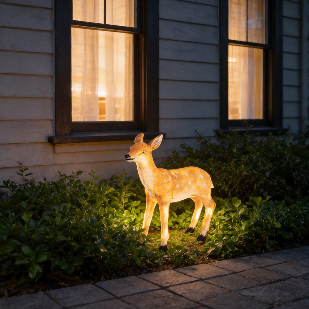 Deer Lights Resin Outdoor Landscape Decorative Light