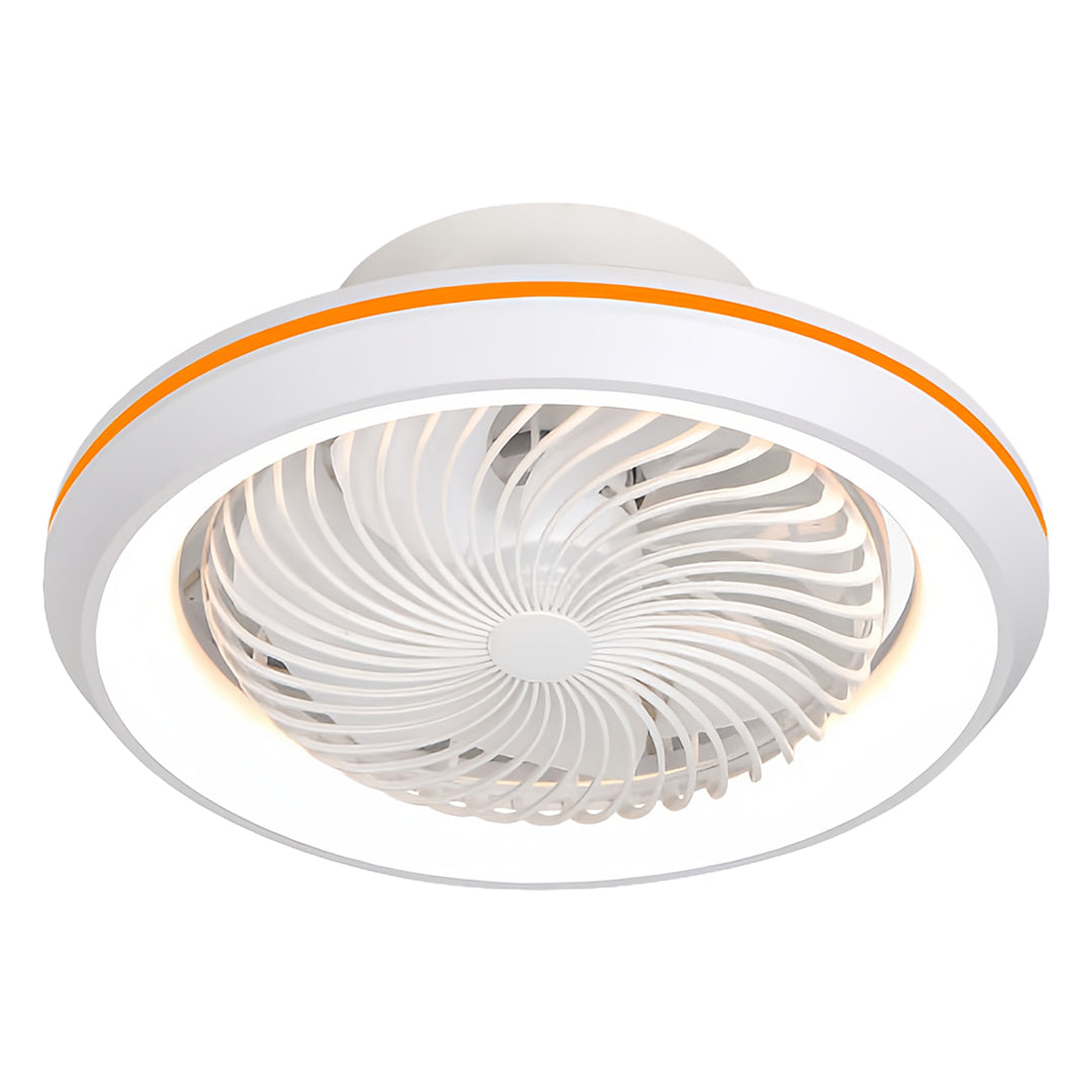Modern Ceiling Fan with Lights Remote 3-Color Dimmable LED Ceiling Fan