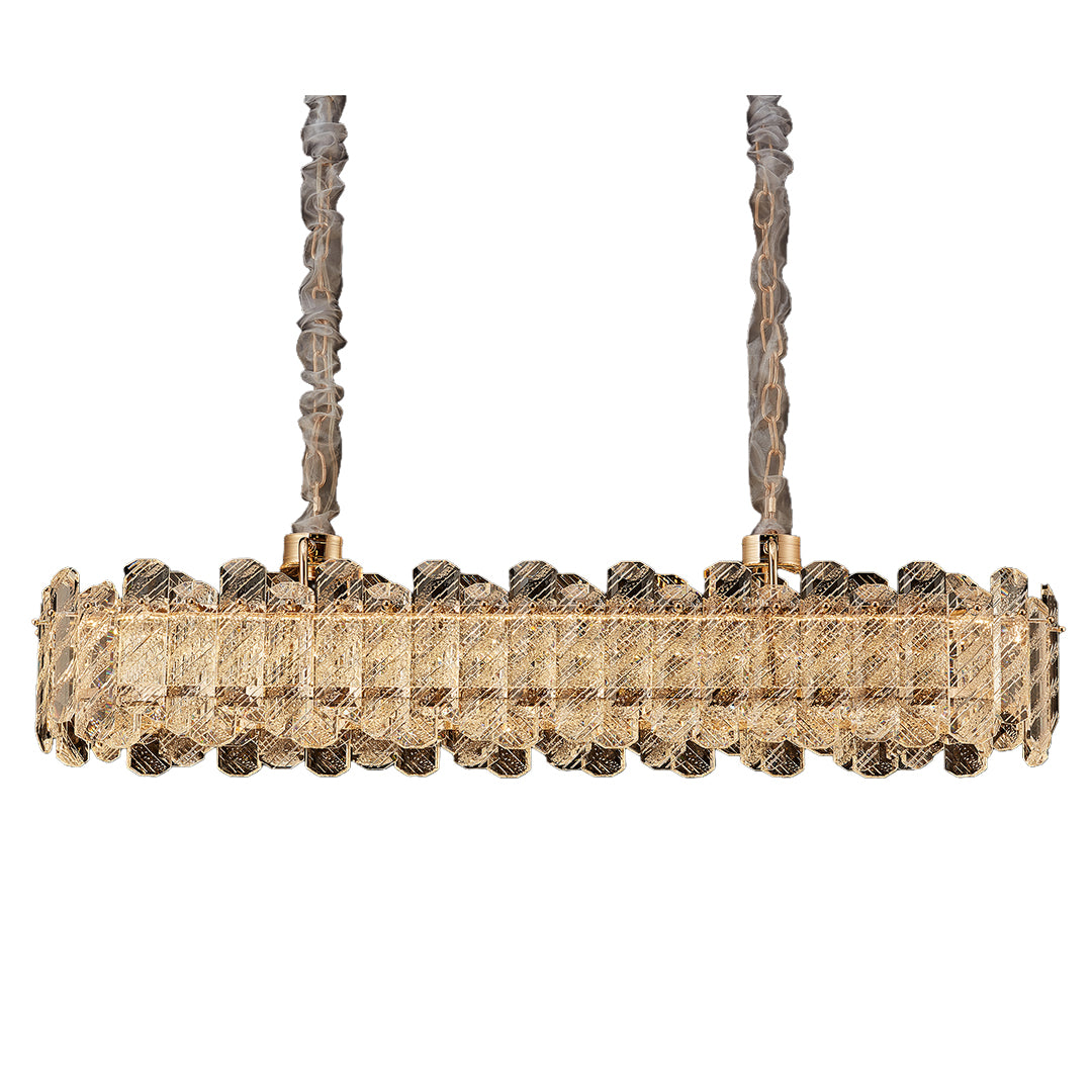 Nordic Chandelier Luxury Carbon Steel Crystal Ceiling Light