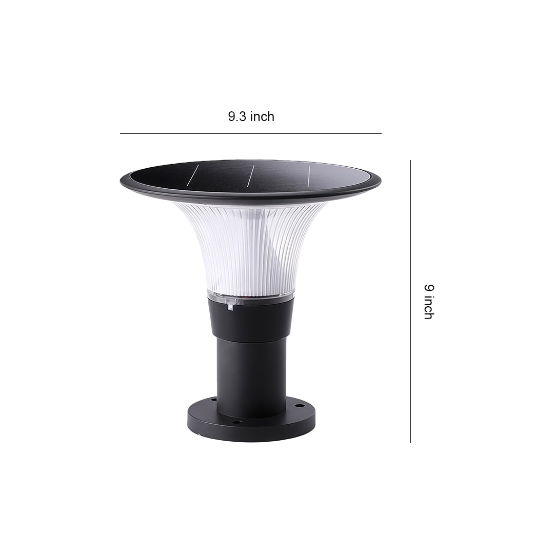 Fence Post Cap Lights Solar Outdoor Waterproof Light