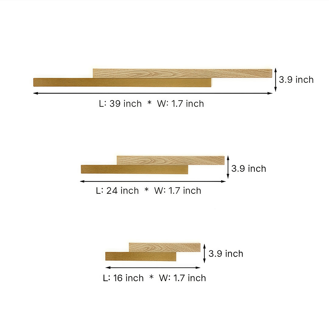 Linear LED Wall Light Nordic Minimalist Gold Iron White Acrylic Lamp