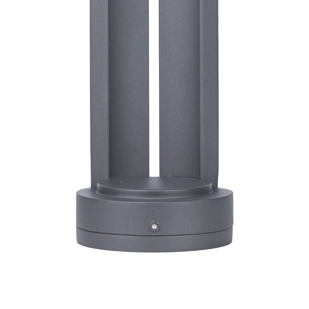 Modern Garden Bollard For Lights Minimalist LED Outdoor Pathway Lighting